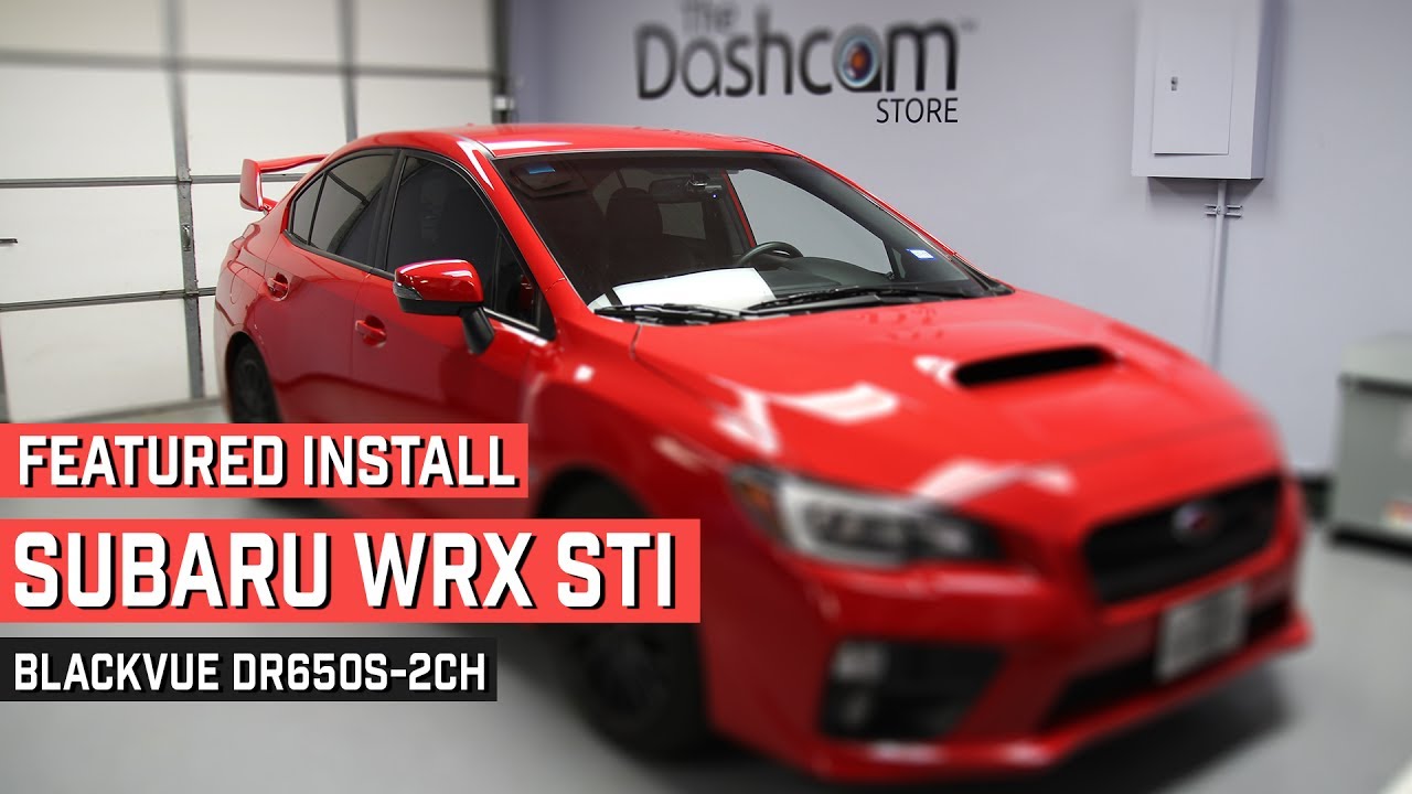BlackVue-DR650S-2CH-Dashcam-Installed-2016-Subaru-WRX-STI