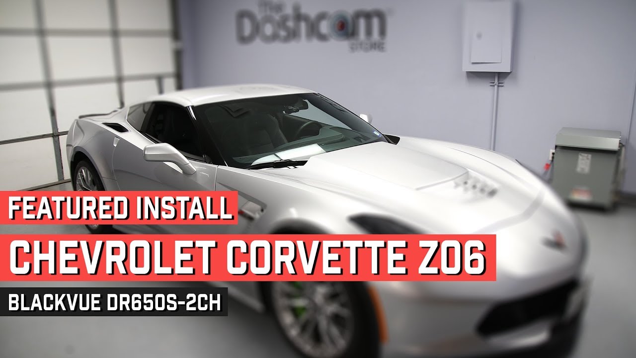 BlackVue-DR650S-2CH-Dashcam-Installed-in-Corvette-Z06-by-The-Dashcam-Store™
