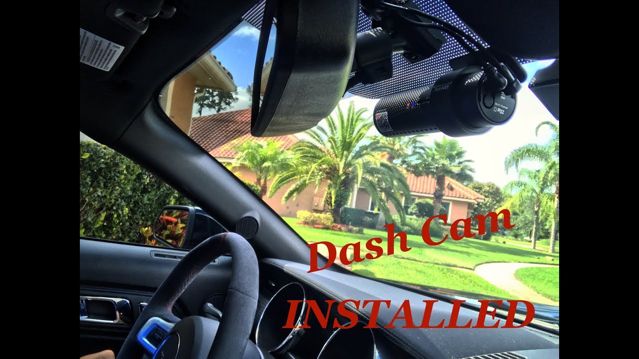BlackVue-Dash-Cam-DR650S-2CH-installed-in-2015-Mustang