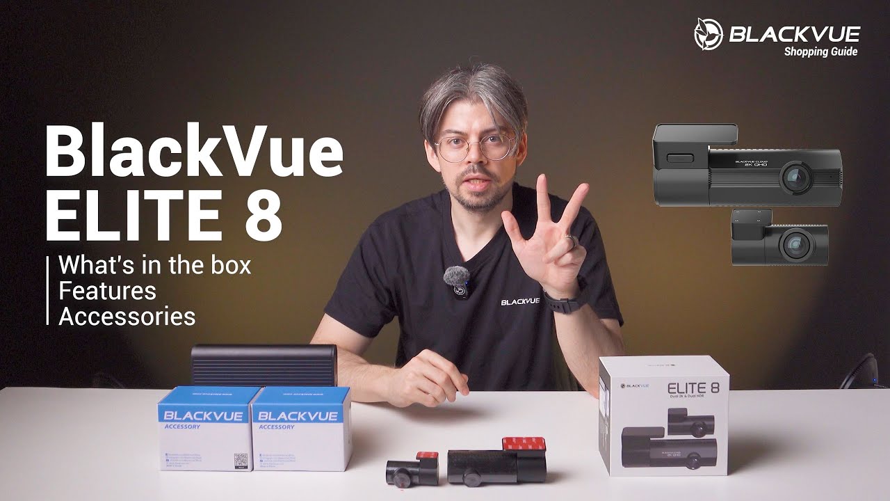 BlackVue ELITE 8 Dash Cam and Accessories Overview | Shopping Guide