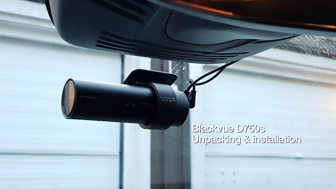 Blackvue-DR750S-2CH-unboxing-and-installation-in-a-Volvo-V60