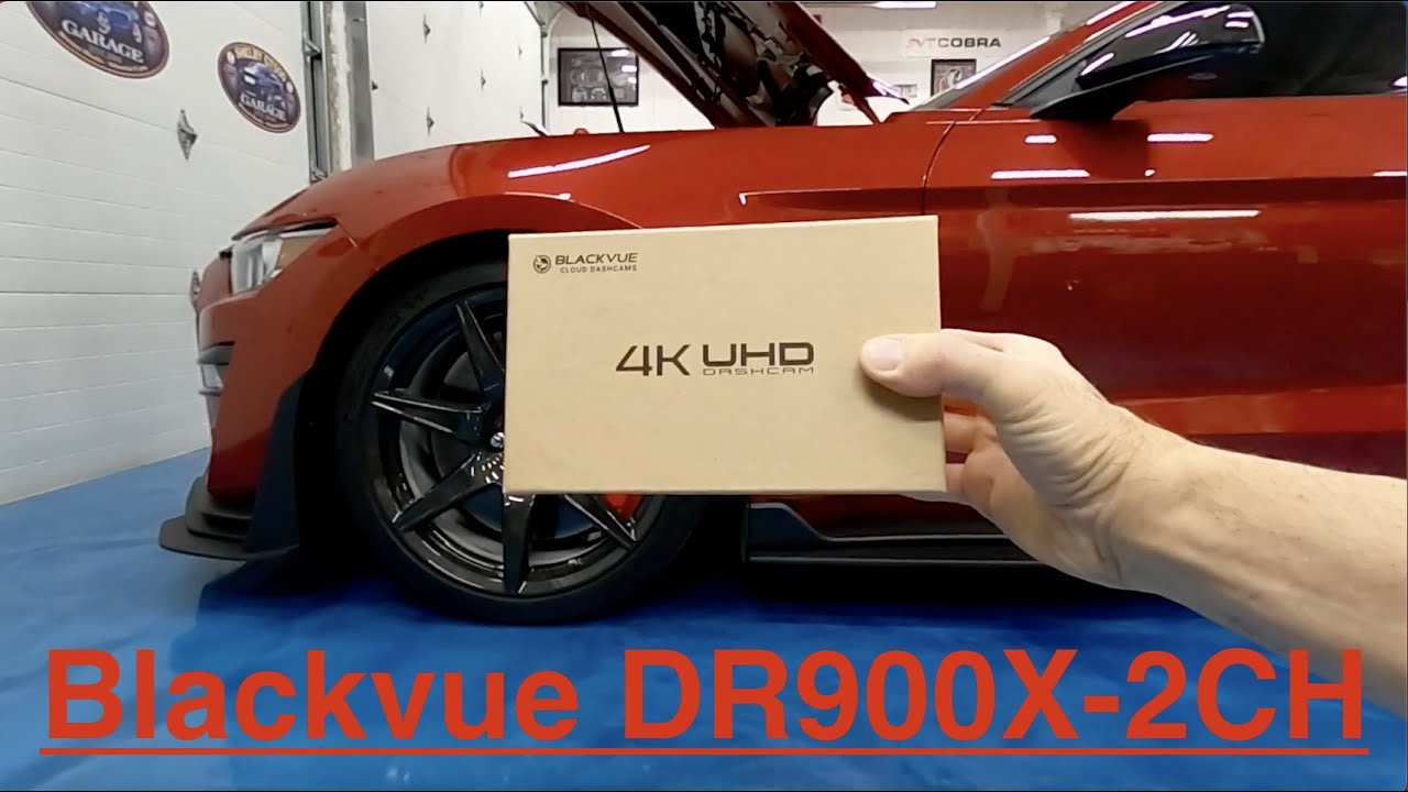 Blackvue-DR900X-2CH-dash-cam-install-operation-review-on-a-2020-Ford-Mustang-Shelby-GT500-CFTP
