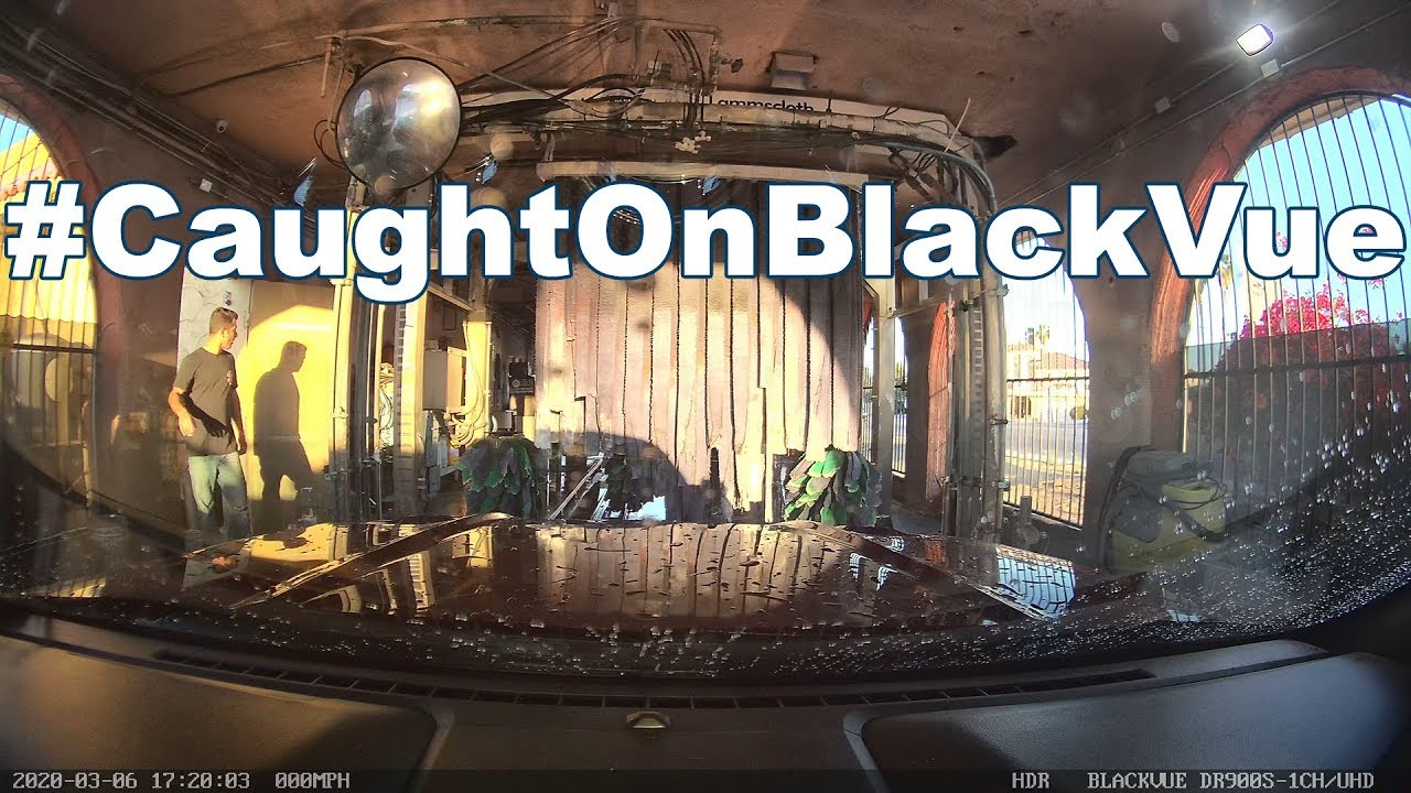 Car-Wash-Damages-Customers-Vehicle-CaughtOnBlackVue