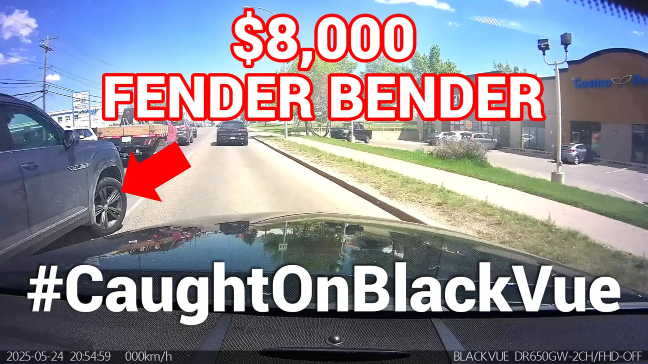Blind Spot Negligence Leads to $8,000 Fender-Bender #CaughtOnBlackVue