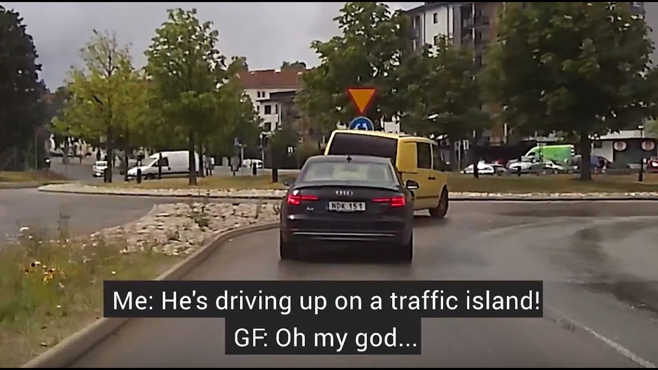 DRUNK-DRIVER-FOLLOWED-AND-TAKEN-OFF-THE-ROAD-4K-STOCKHOLM-DASHCAM