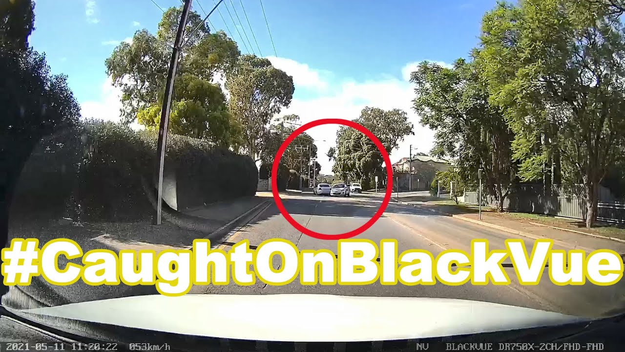 GTA-Inspired-Motorist-Takes-Wide-Turn-Hits-Car-and-Drives-Off-CaughtOnBlackVue