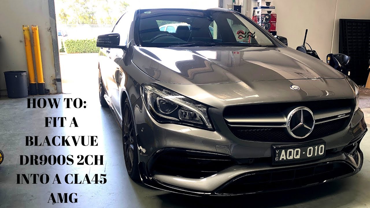 How-To-Fit-A-Blackvue-Dash-Cam-In-A-CLA45-AMG