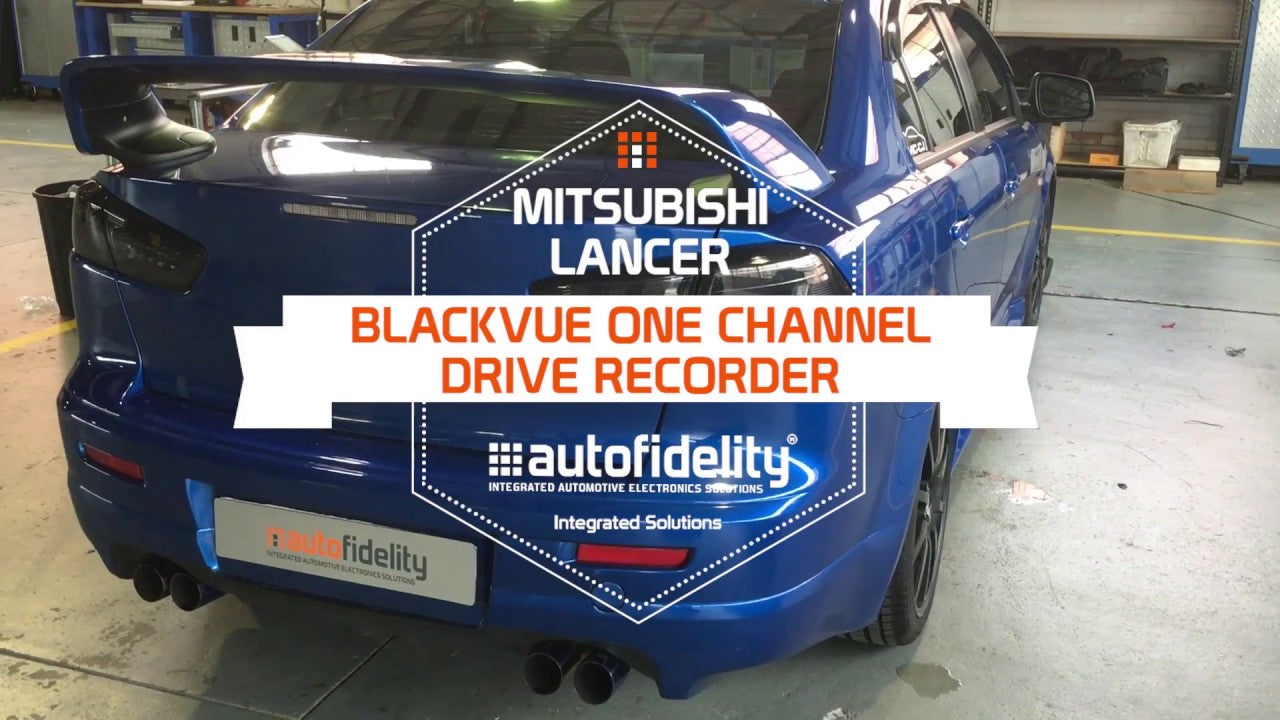 Mitsubishi-Lancer-Blackvue-One-Channel-Drive-Recorder