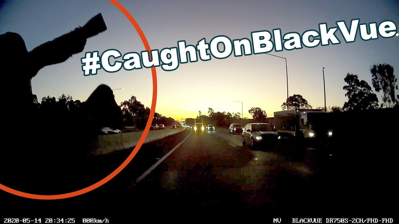 Rear-ended-by-a-MOTORBIKE-CaughtOnBlackVue
