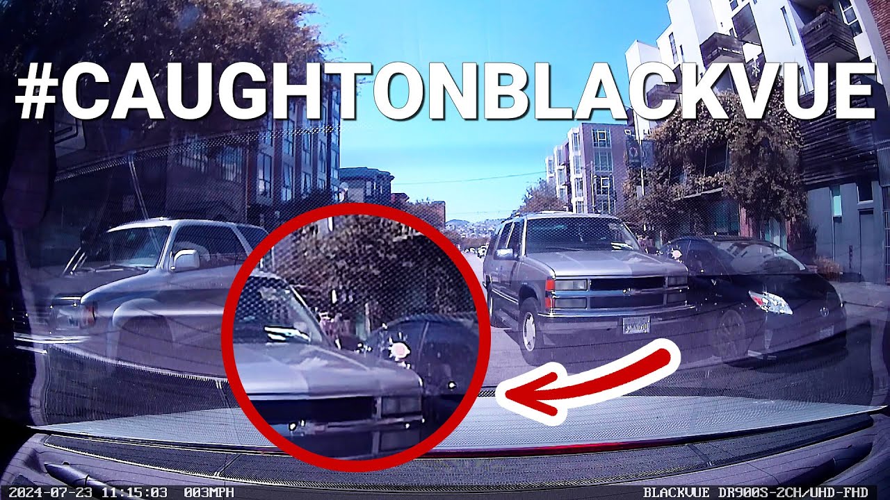 SUV-Driver-Throws-A-Drink-At-Another-Car-CaughtOnBlackVue