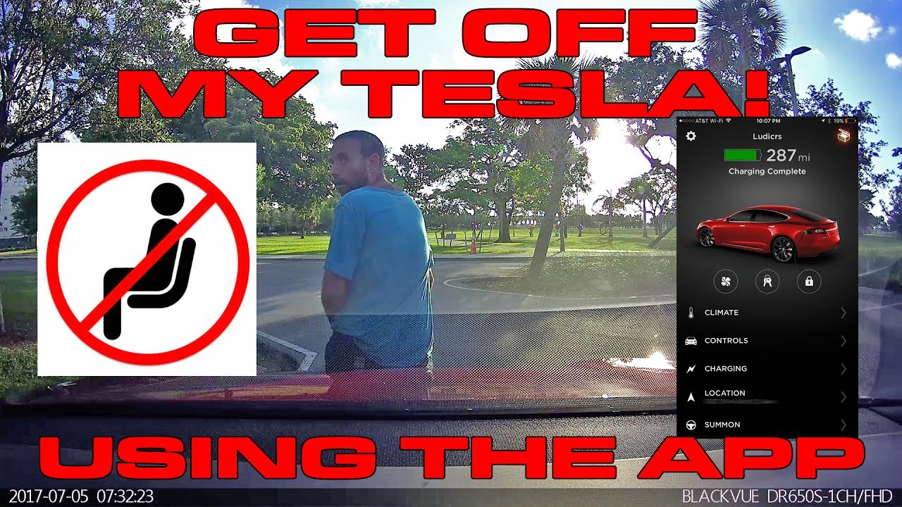 Scaring-a-guy-sitting-on-my-Tesla-P100D-using-the-App-Honk-Horn-or-Summon