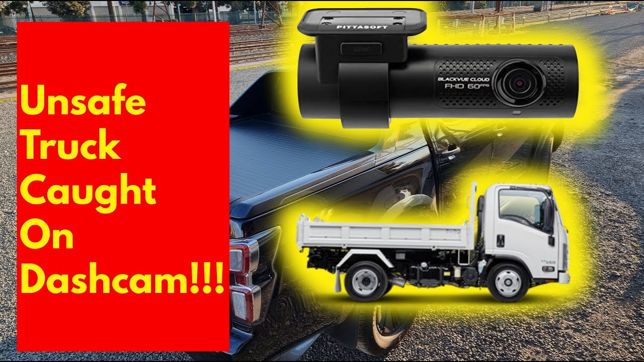 Truck-caught-on-Dashcam