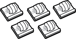 Cable clips (5EA)