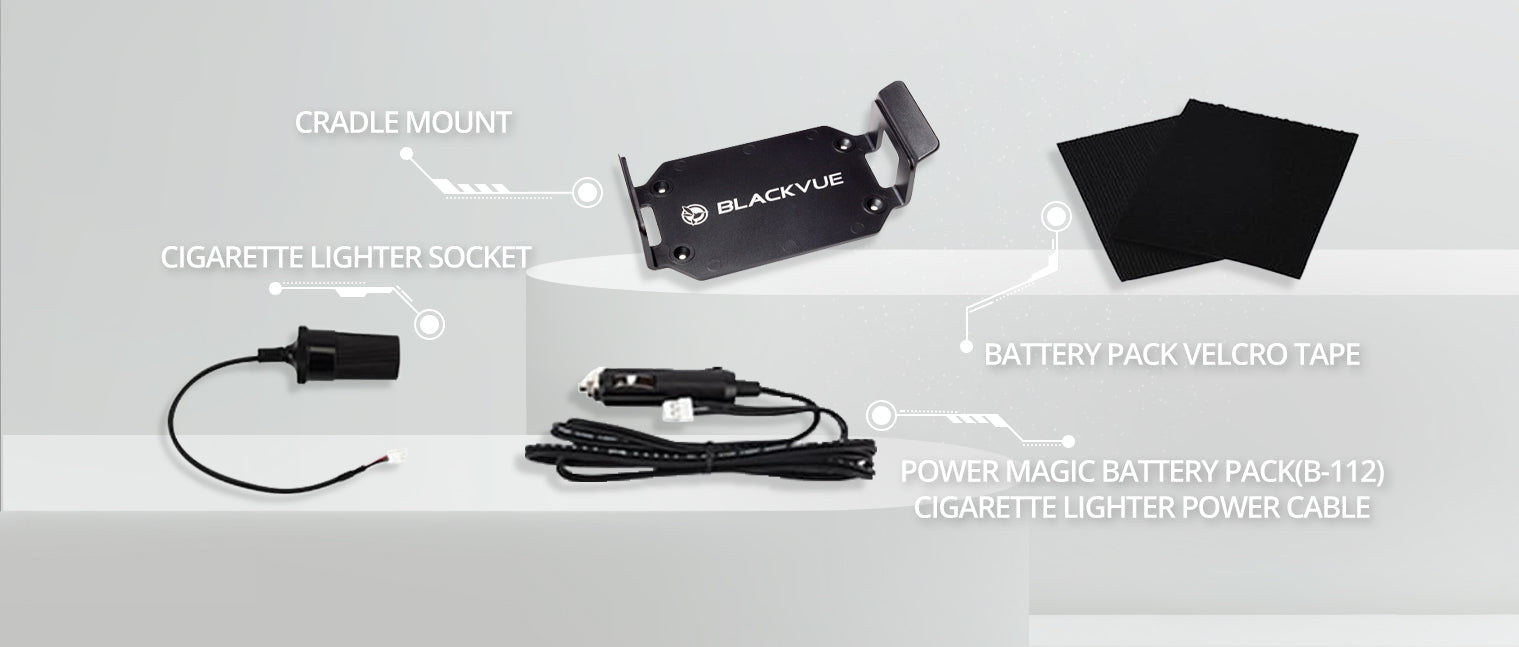 blackvue cigarette lighter power cable 2CH dash cam power cable for a second vehicle or to replace a damaged or lost cable BlackVue Power Magic PRO Battery