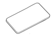 Spare mount sticky pads