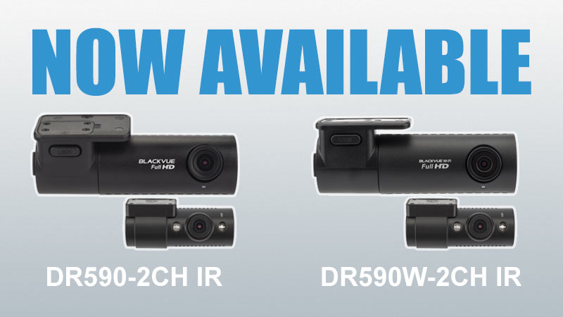 DR590-DR590W-2CH IR Taxi Dash Cams Now Available