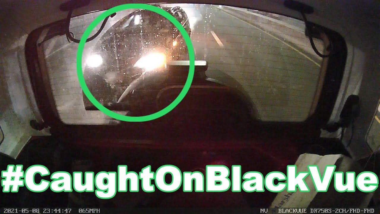 Crazy Crash & Close Call Captured on Dash Cam Rear Camera #CaughtOnBlackVue