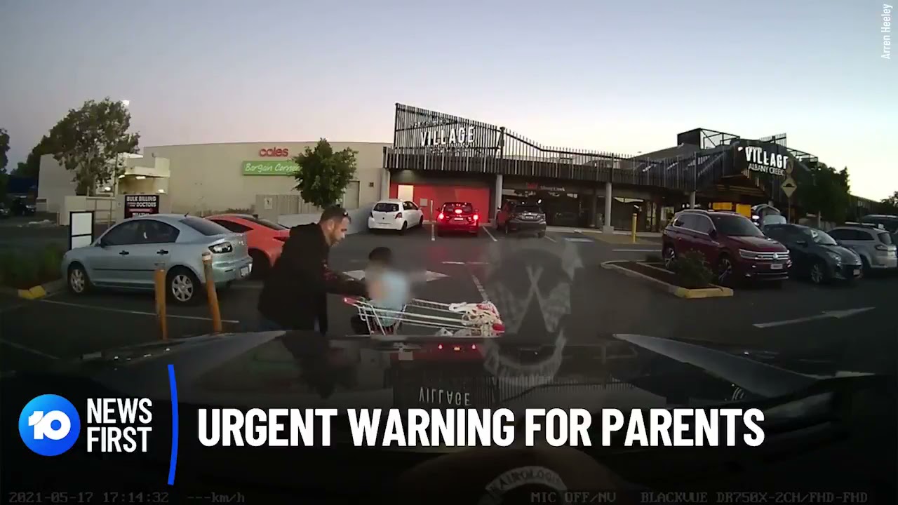 Dashcam Captures Car Park Hero Saving A Toddler