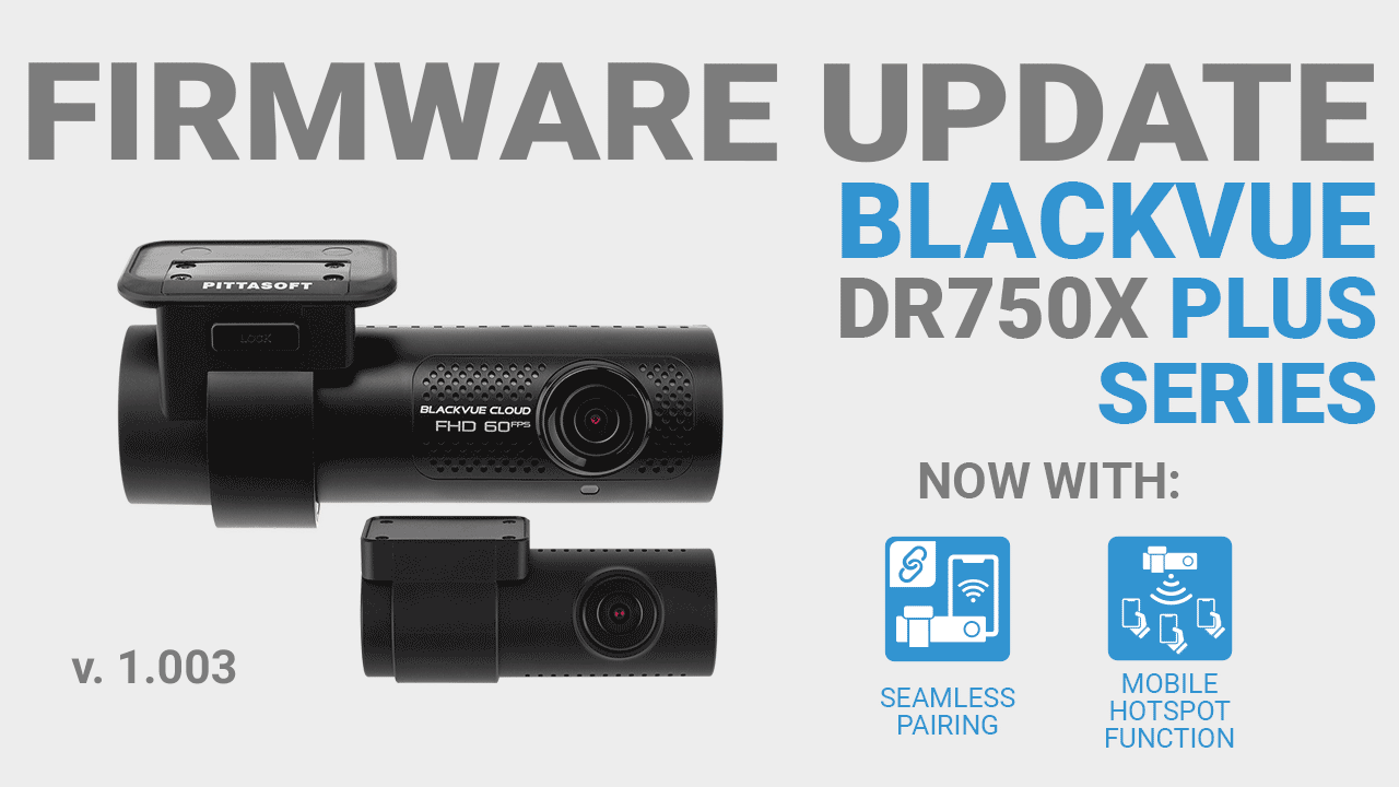 [Firmware Update] DR750X Plus FW v1.003 adds Seamless Pairing, Mobile Hotspot Function