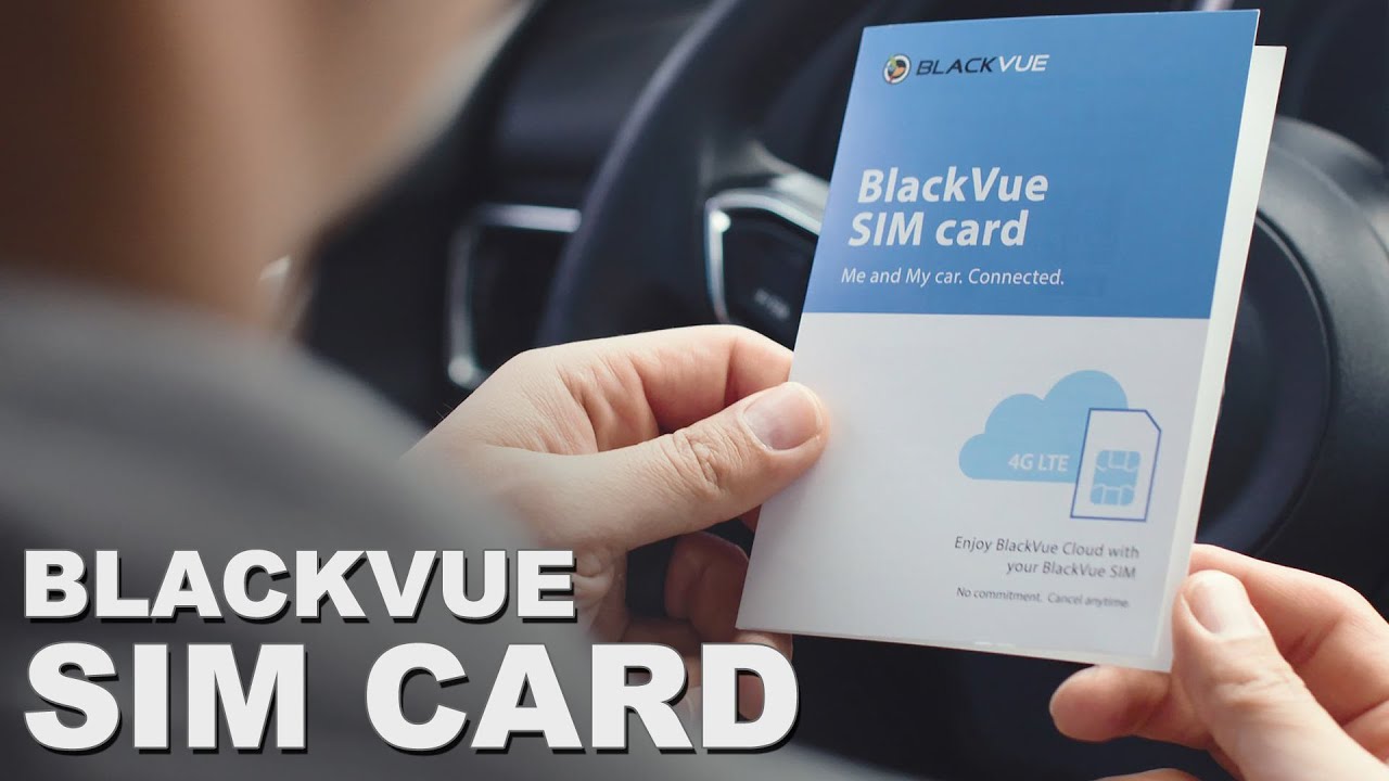 BlackVue Bundles SIM Card With Its Dash Cams for Easy Cloud Connectivity
