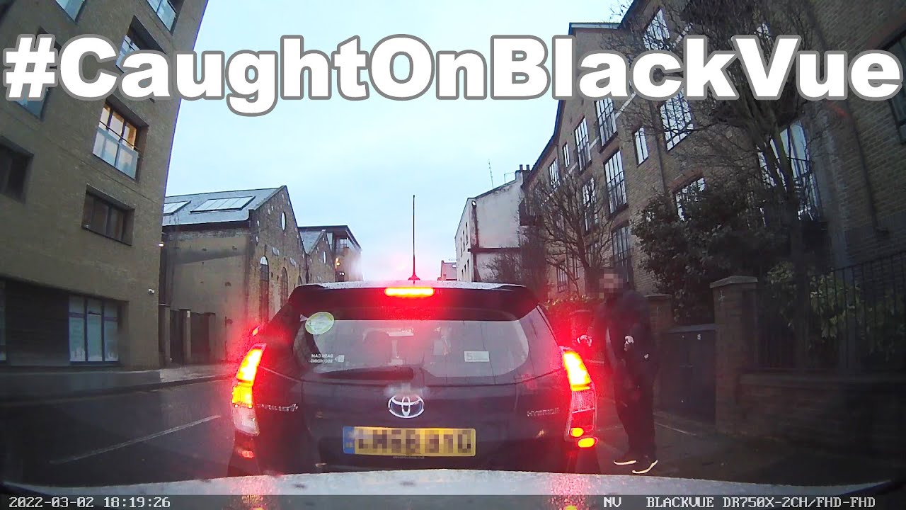 Parked Car Hit While The Driver Was Right There! #CaughtOnBlackVue