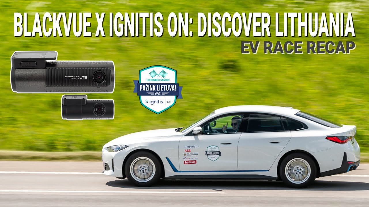 [Event Recap] Ignitis ON: Discover Lithuania EV Race X BlackVue Dash Cameras