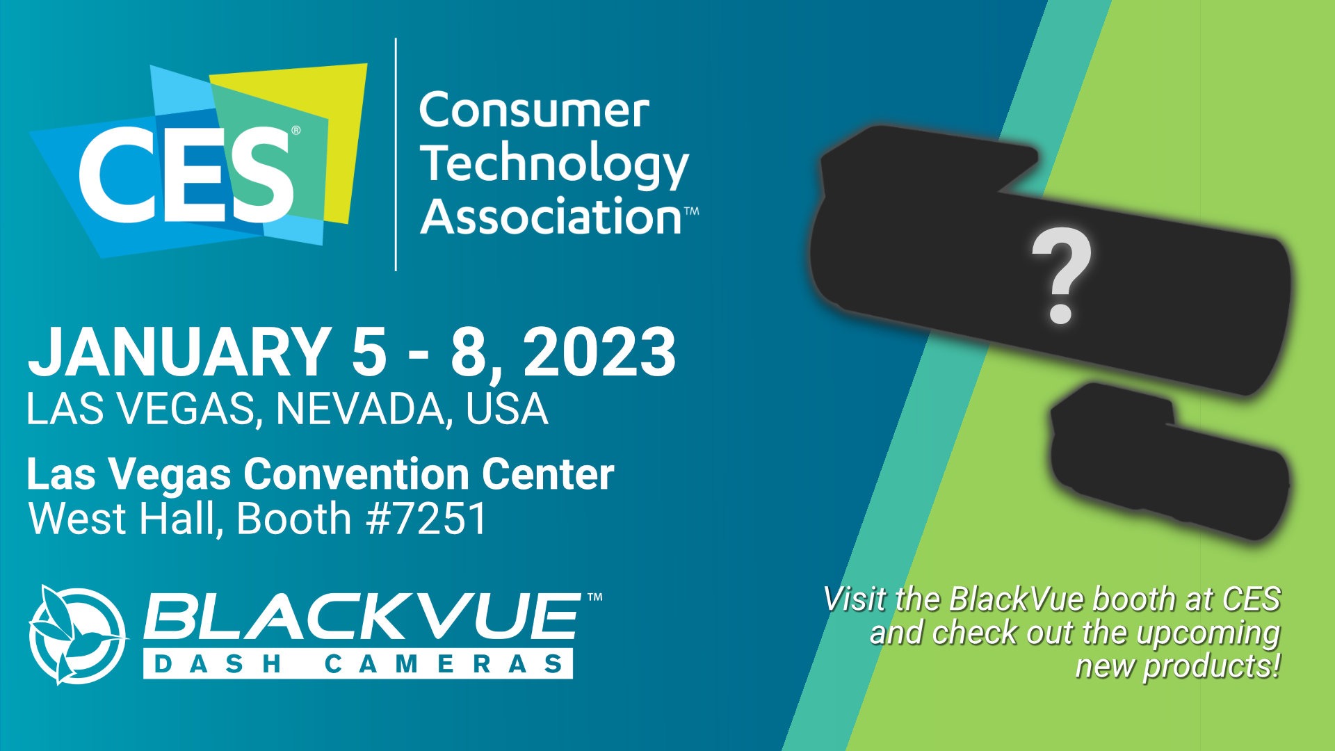 [Messe] Besuchen Sie BlackVue auf der CES 2023 in Las Vegas